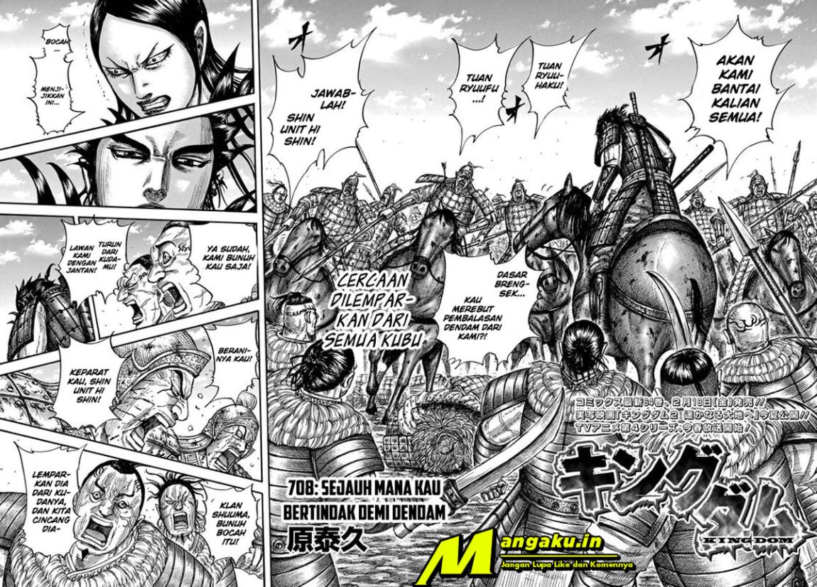 Manga Kingdom Chapter 708 gambar 2