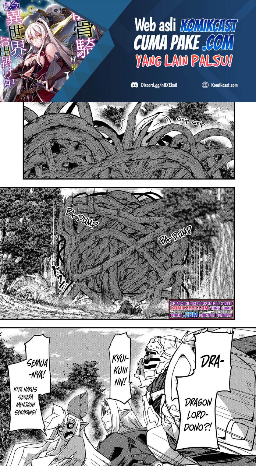 Manga Gaikotsu Kishi-sama, Tadaima Isekai e Odekake-chuu Chapter 47.1 gambar 2