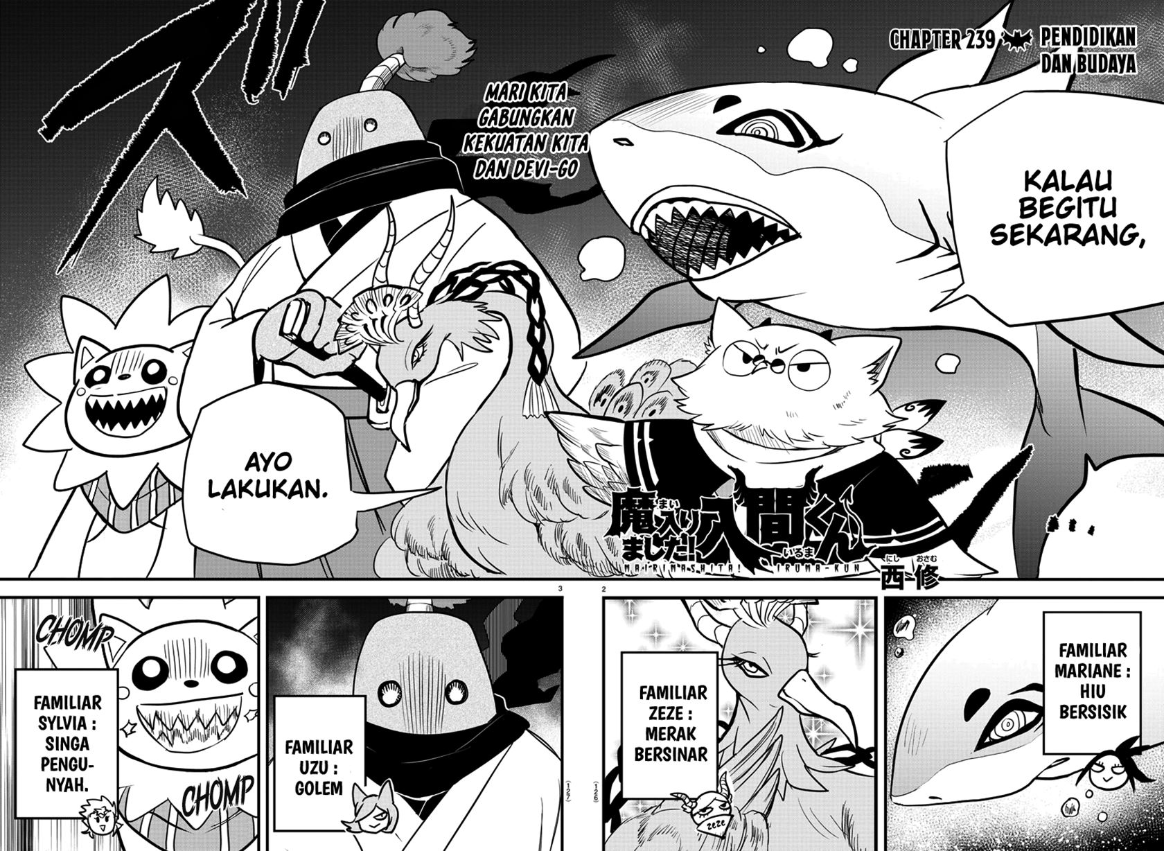 Manga Mairimashita! Iruma-kun Chapter 239 gambar 2