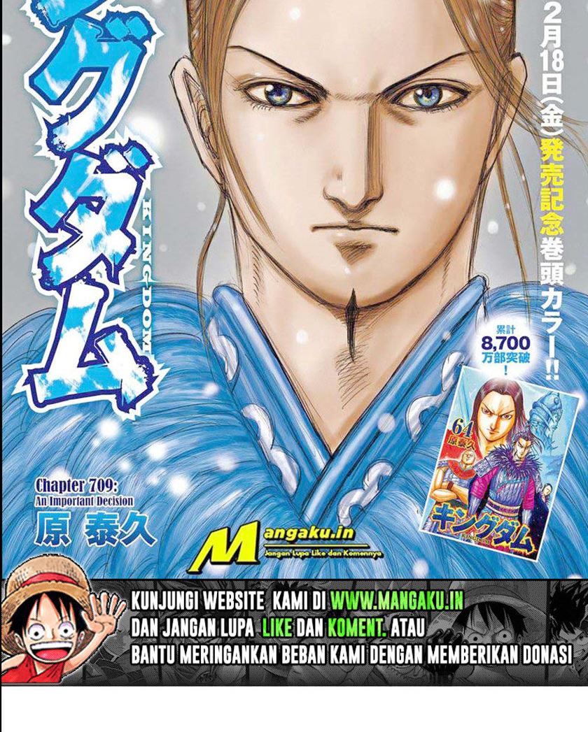 Manga Kingdom Chapter 709 gambar 2