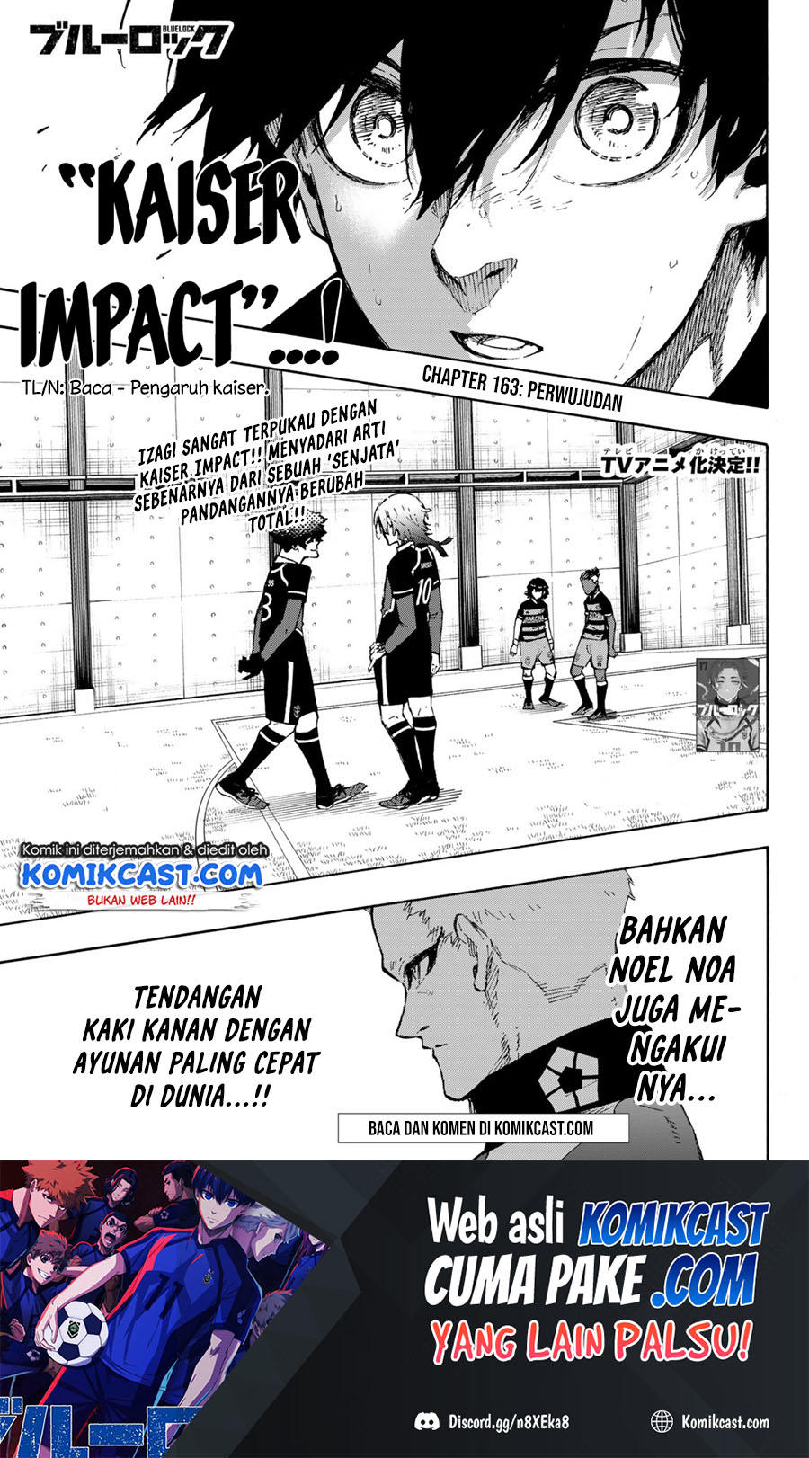 Manga Blue Lock Chapter 163 gambar 2