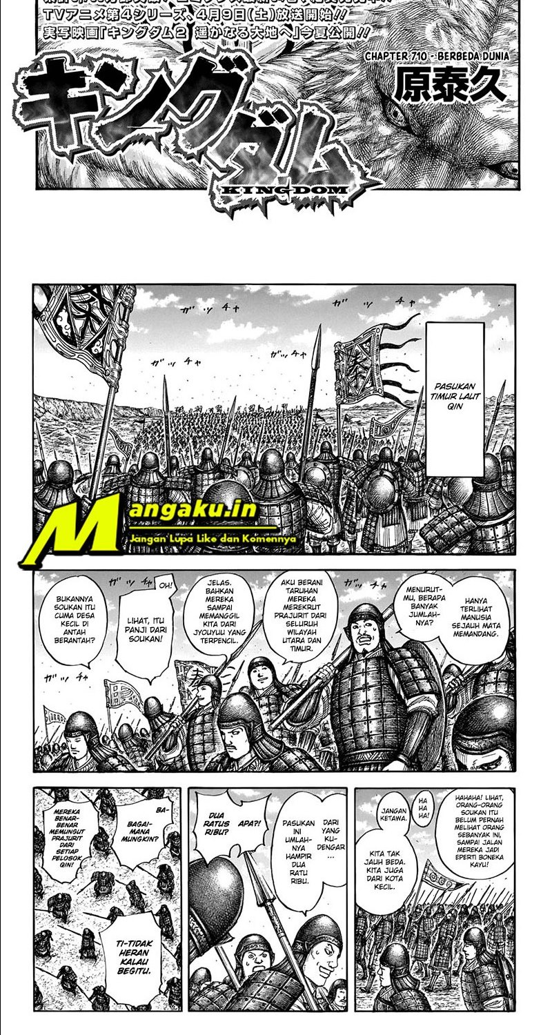Manga Kingdom Chapter 710 gambar 2