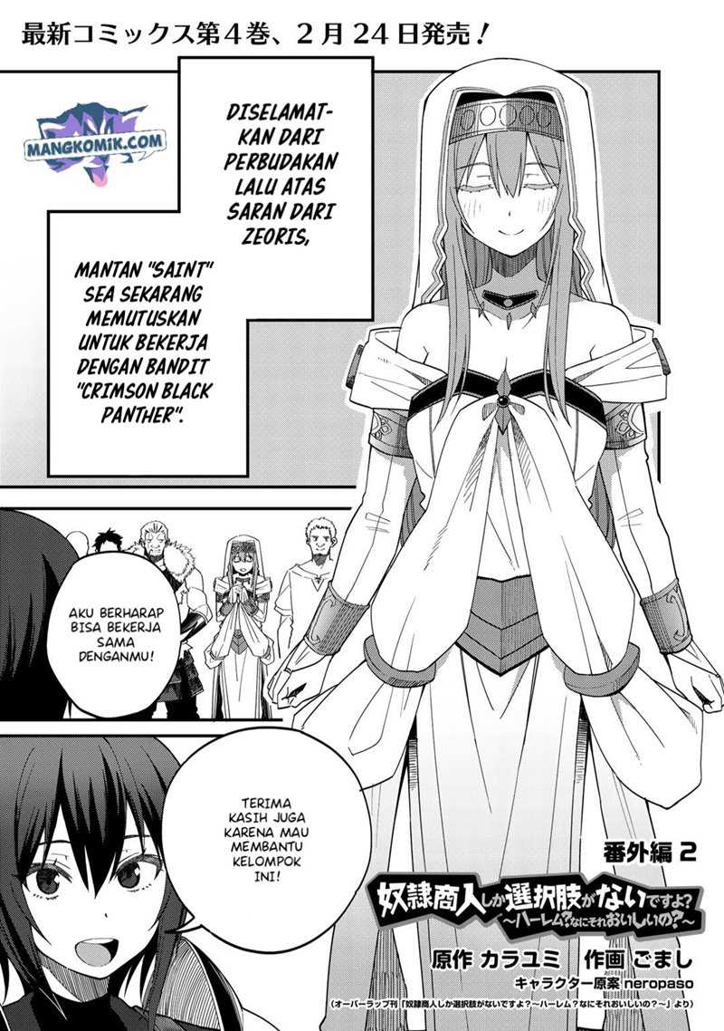 Manga Dorei Shounin shika Sentakushi ga nai desu yo? ~Harem? Nani sore oishii no?~ Chapter 26.5 gambar 2