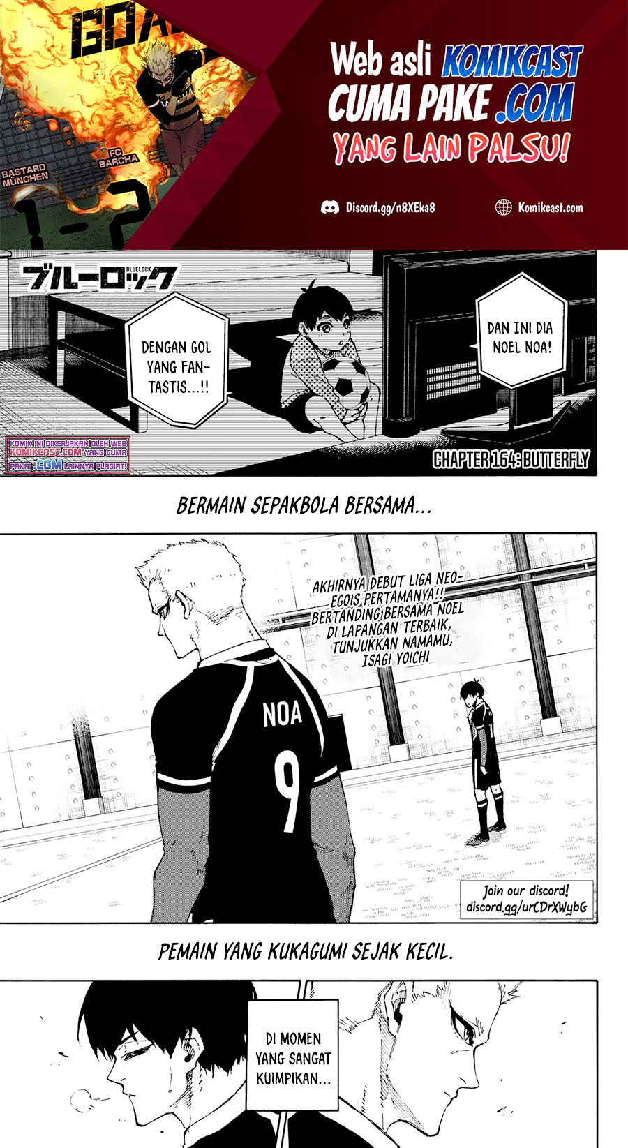 Manga Blue Lock Chapter 164 gambar 2