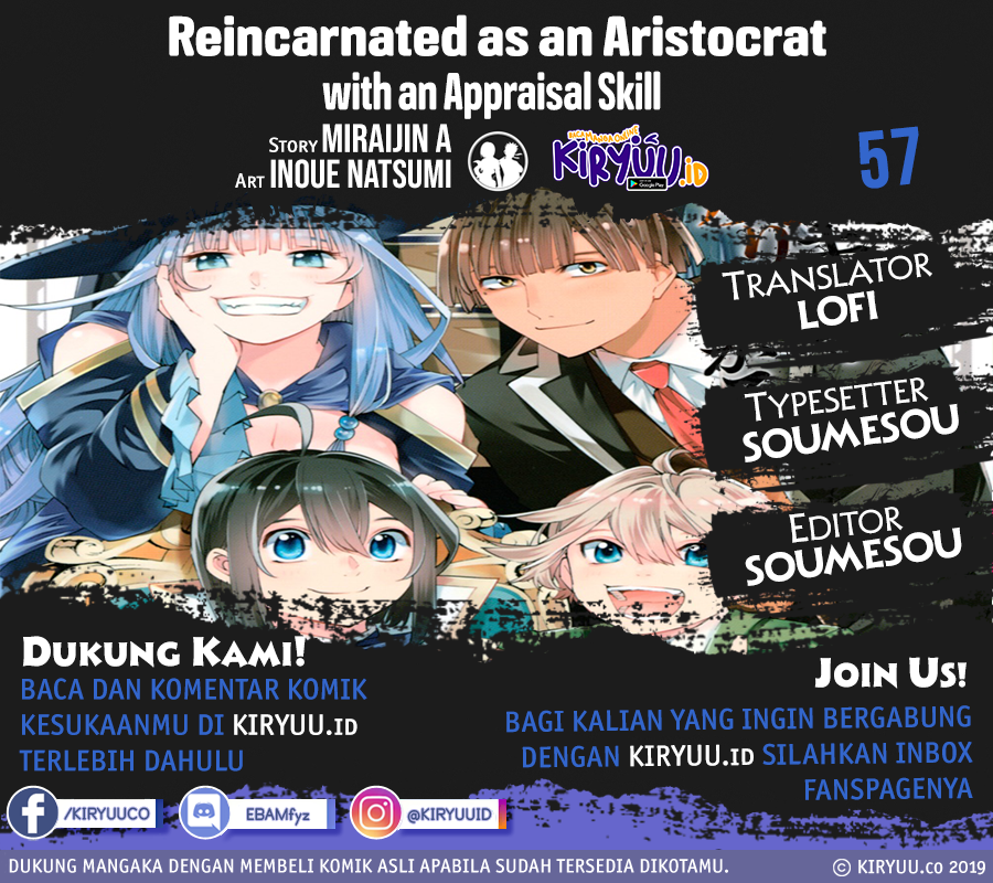 Manga Reincarnated as an Aristocrat with an Appraisal Skill Chapter 57 gambar 2