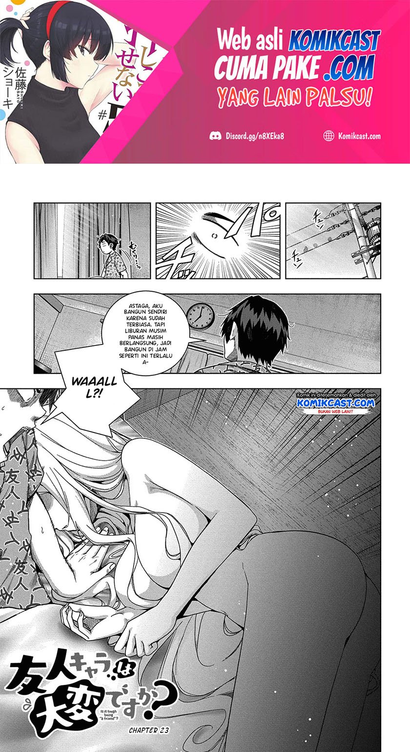 Manga Is it Tough Being a Friend? Chapter 23 gambar 2