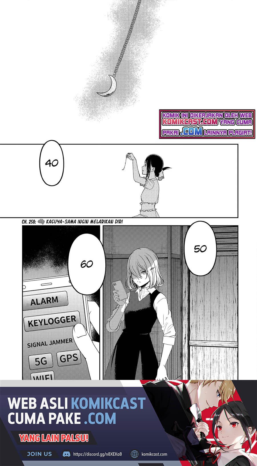 Manga Kaguya-sama wa Kokurasetai – Tensai-tachi no Renai Zunousen Chapter 258 gambar 2