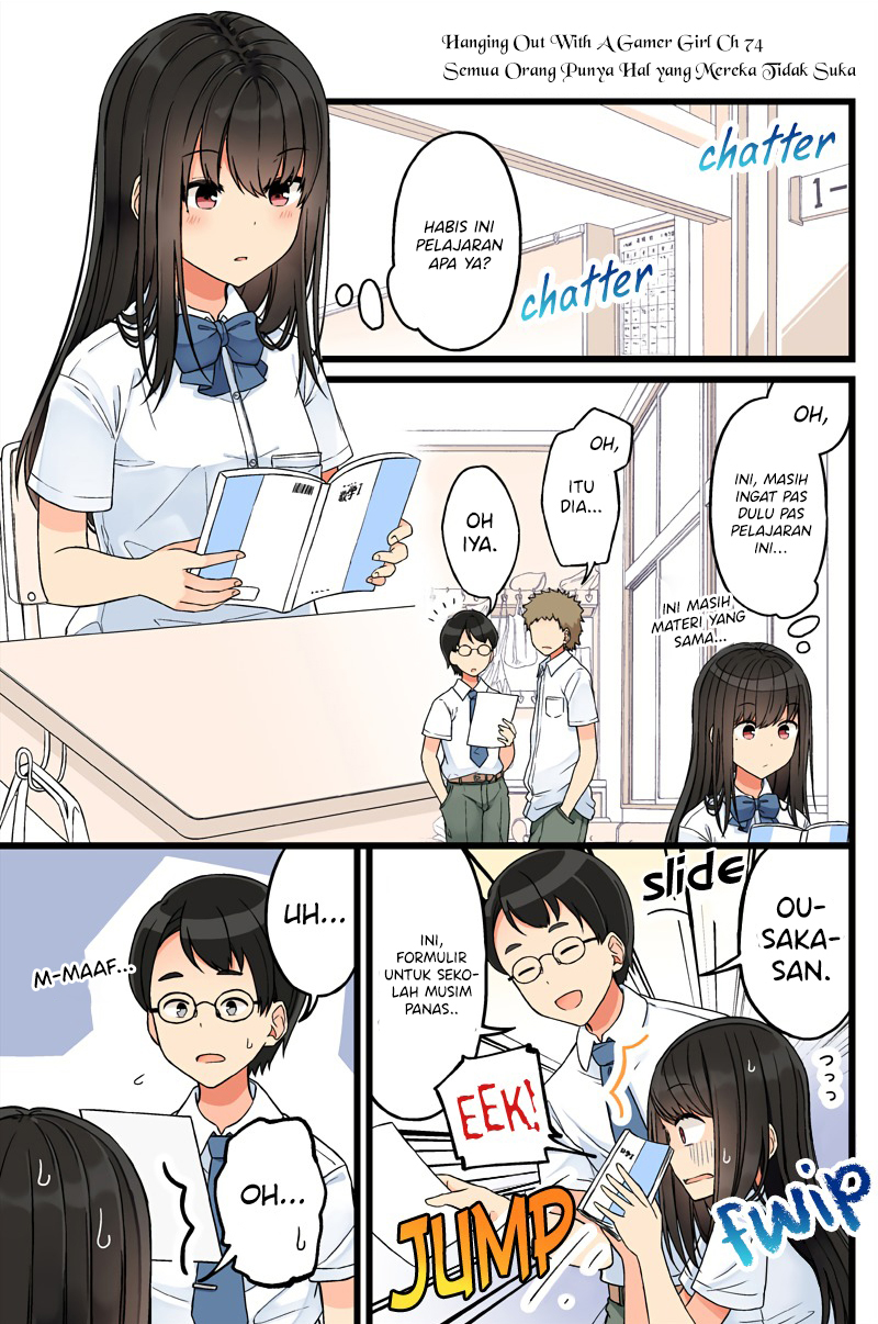 Manga Hanging Out with a Gamer Girl Chapter 74 gambar 2