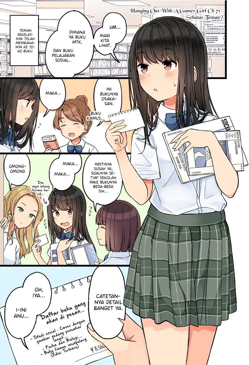 Manga Hanging Out with a Gamer Girl Chapter 72 gambar 2