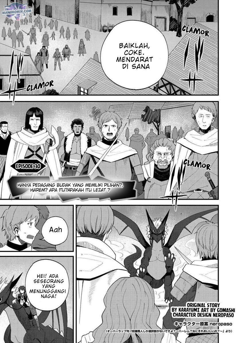 Manga Dorei Shounin shika Sentakushi ga nai desu yo? ~Harem? Nani sore oishii no?~ Chapter 30 gambar 2