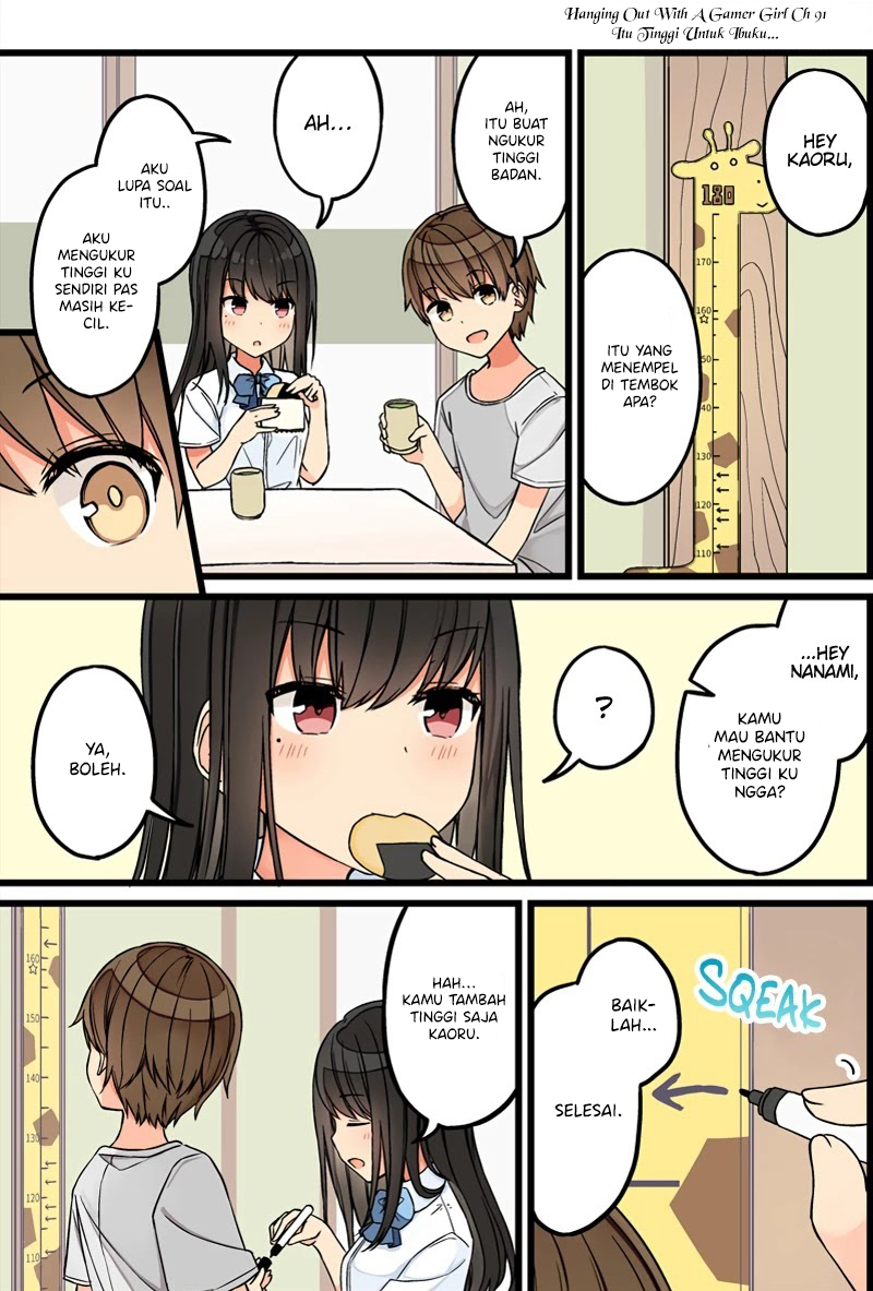 Manga Hanging Out with a Gamer Girl Chapter 91 gambar 2