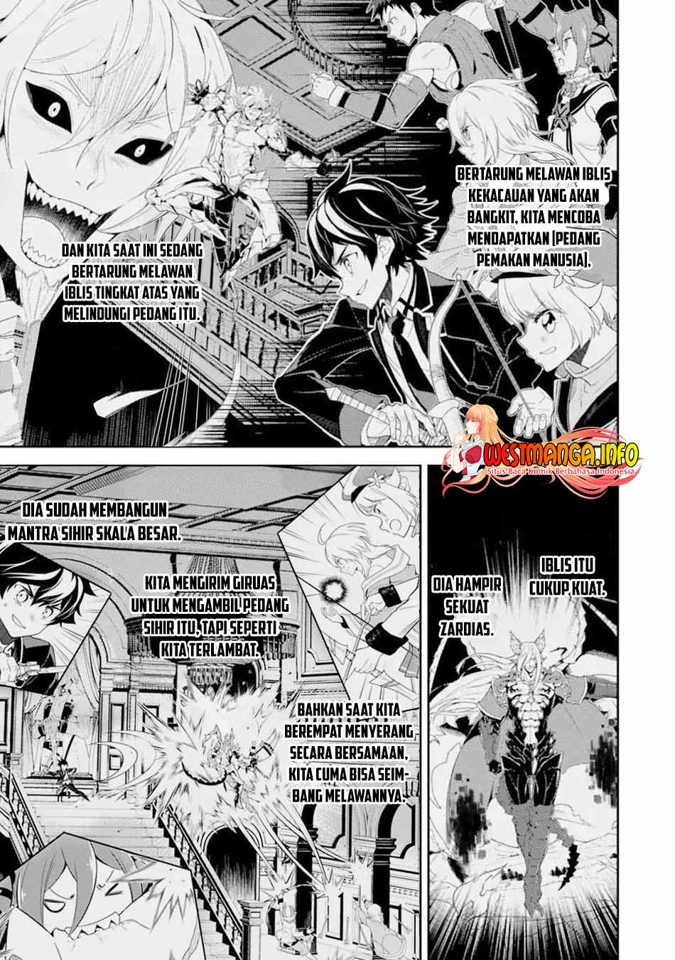 Manga Shikkaku mon no Saikyou Kenja Chapter 56.1 gambar 2
