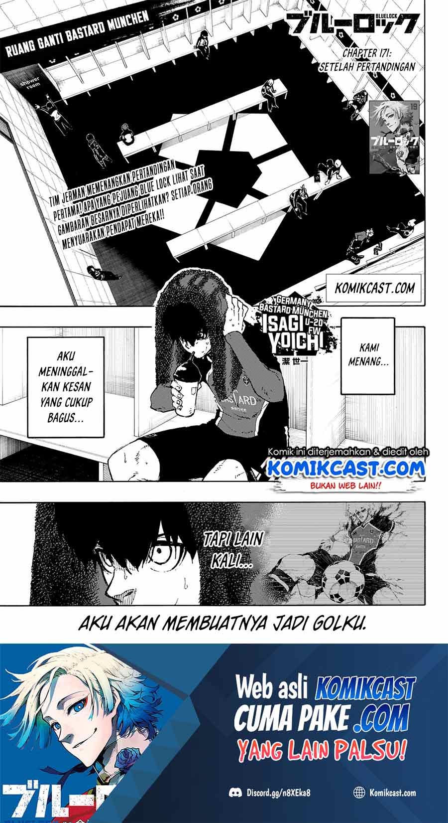 Manga Blue Lock Chapter 171 gambar 2