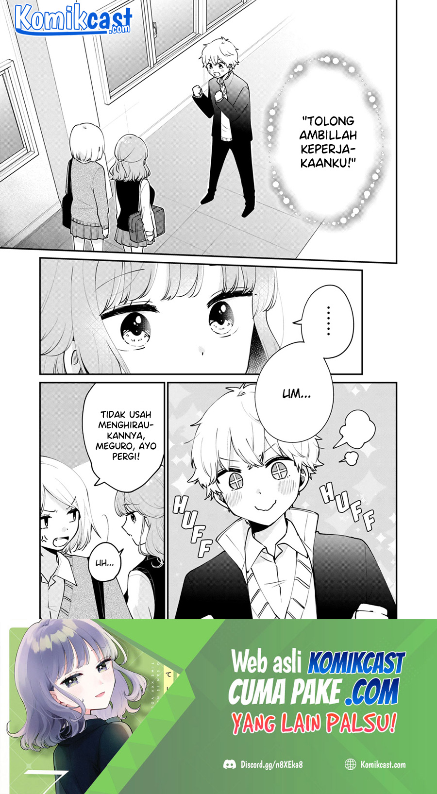 Manga It’s Not Meguro-san’s First Time Chapter 54 gambar 2