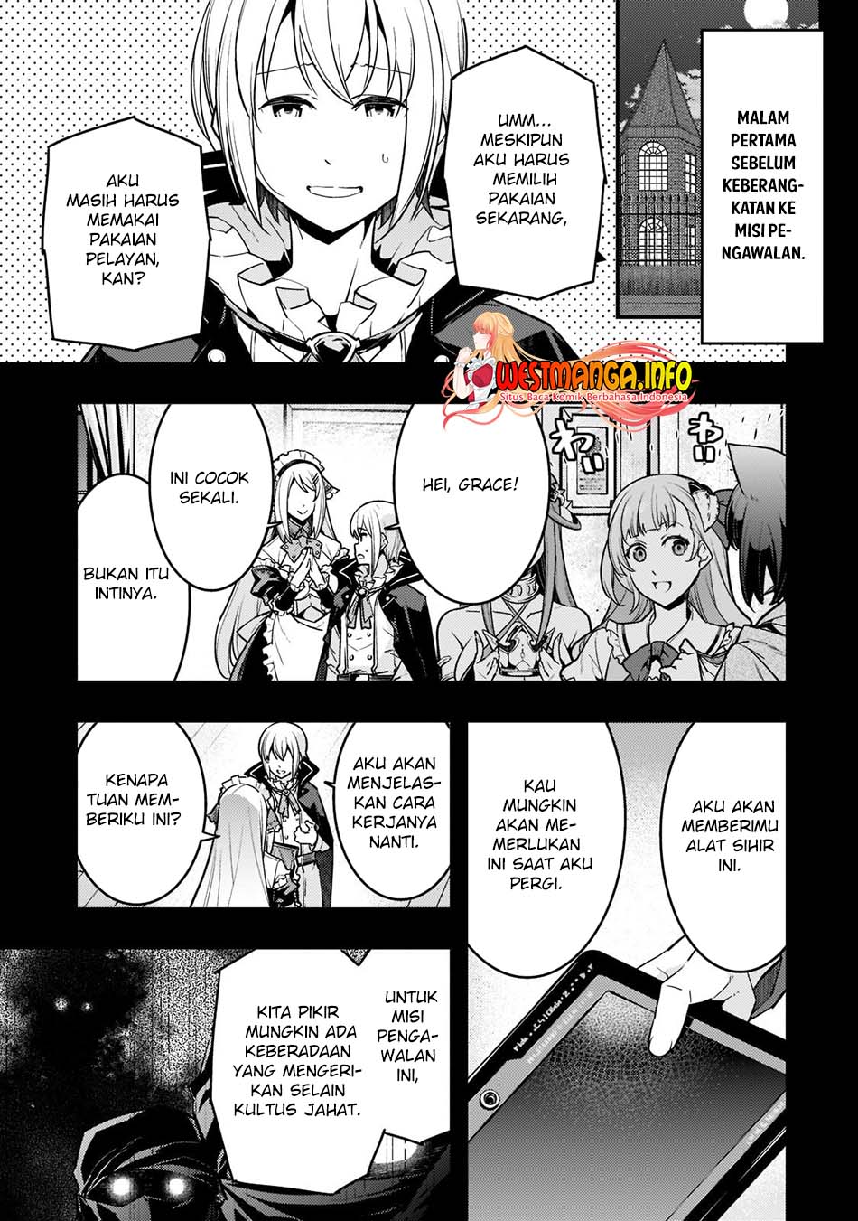 Manga Kyoukai Meikyuu to Ikai no Majutsushi Chapter 43 gambar 2