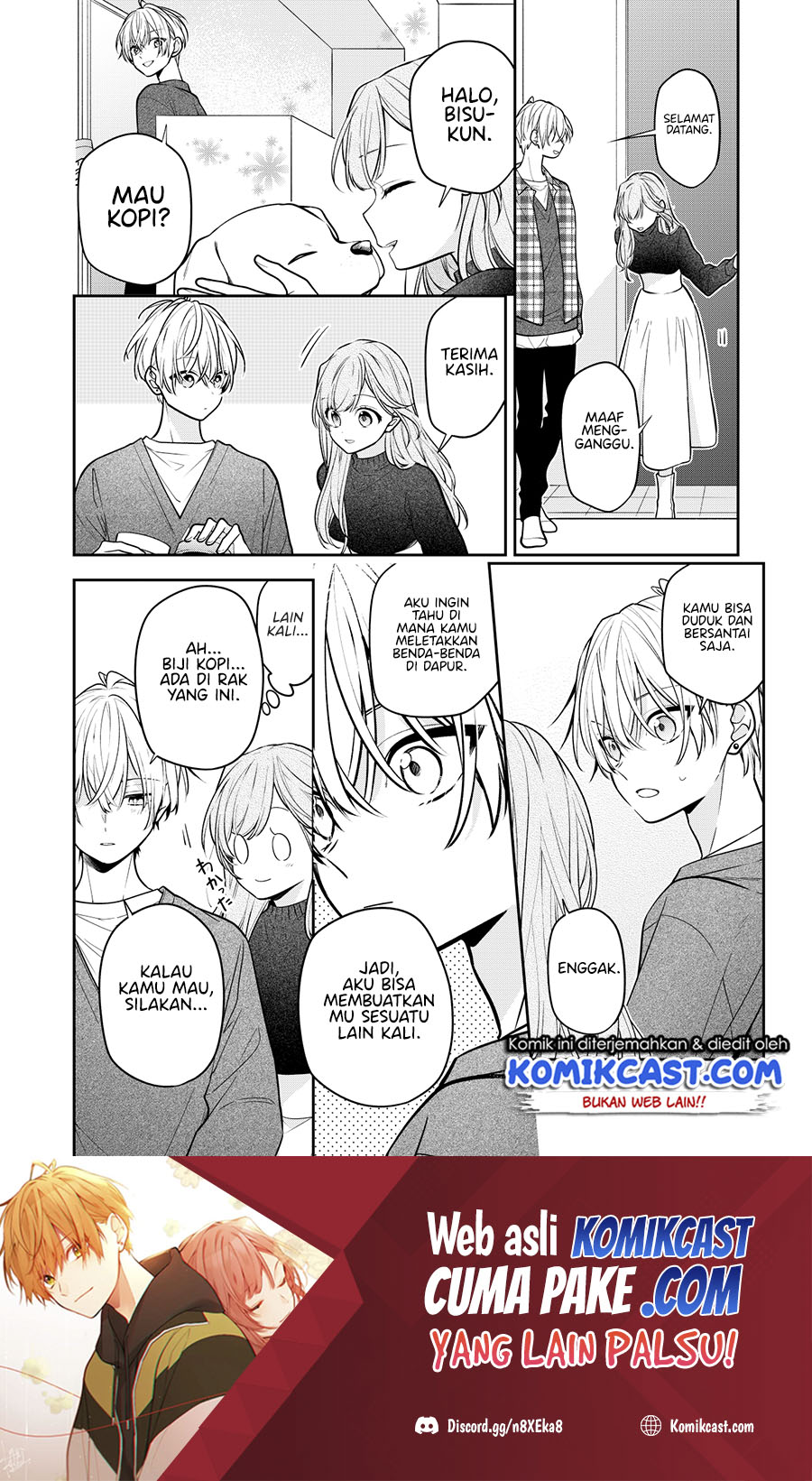 Manga The Story of a Guy who fell in love with his Friend’s Sister Chapter 13 gambar 2