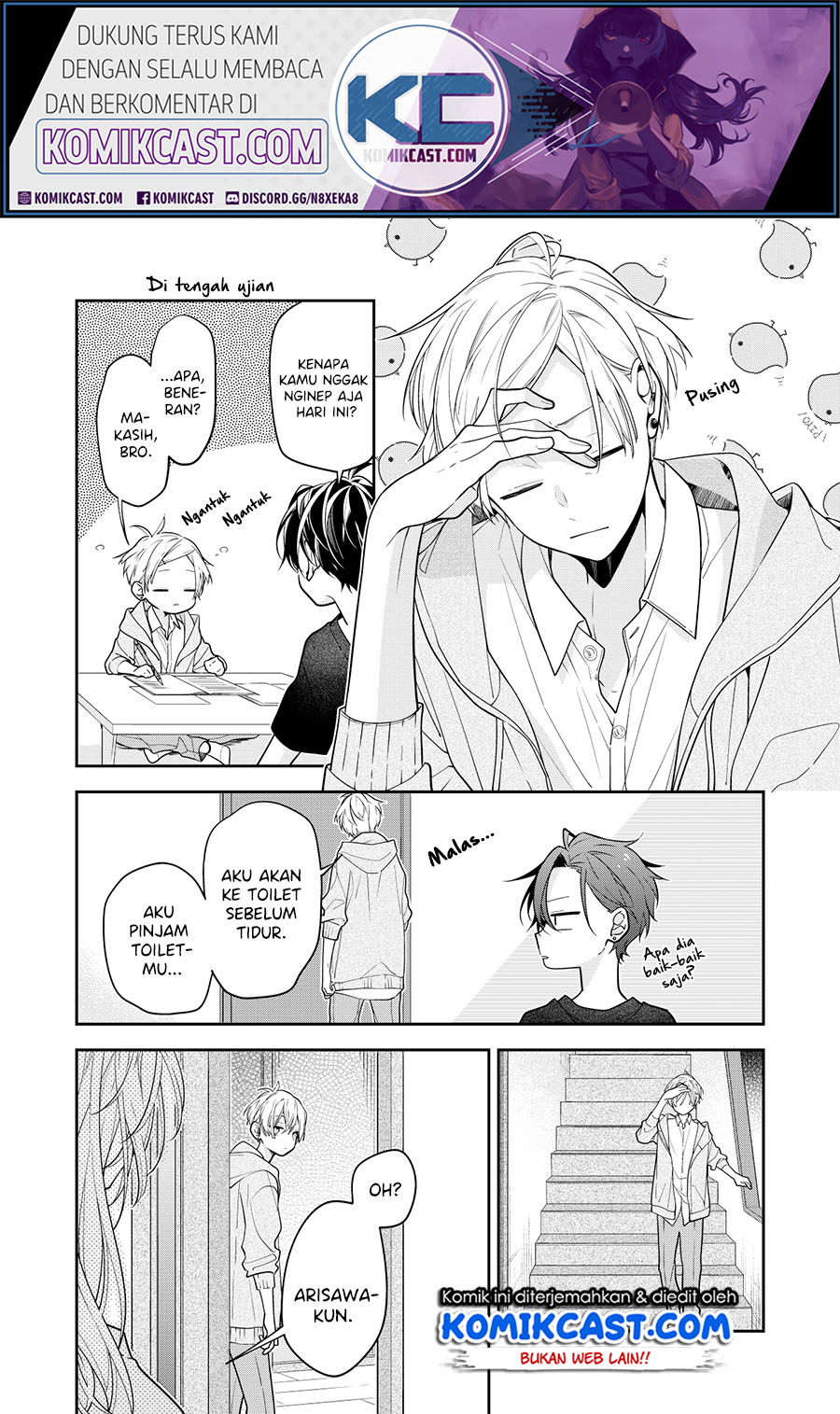 Manga The Story of a Guy who fell in love with his Friend’s Sister Chapter 04 gambar 2