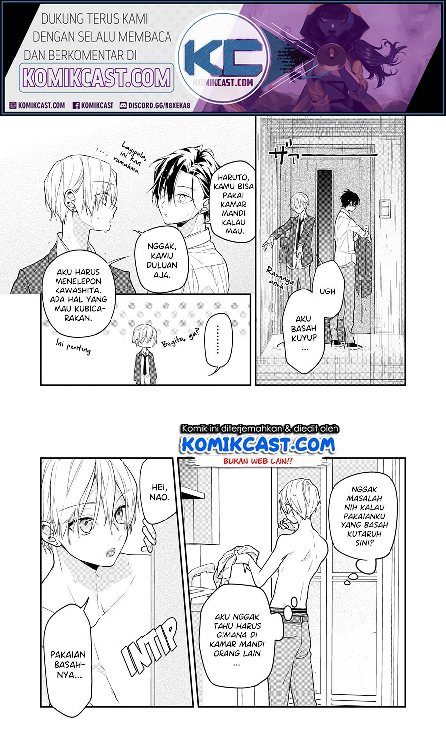 Manga The Story of a Guy who fell in love with his Friend’s Sister Chapter 03 gambar 2