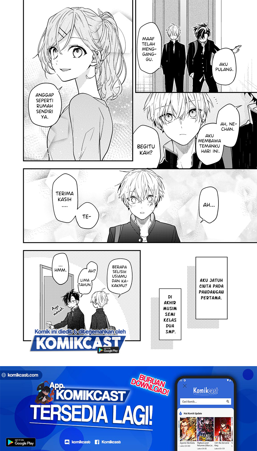 Manga The Story of a Guy who fell in love with his Friend’s Sister Chapter 01 gambar 2