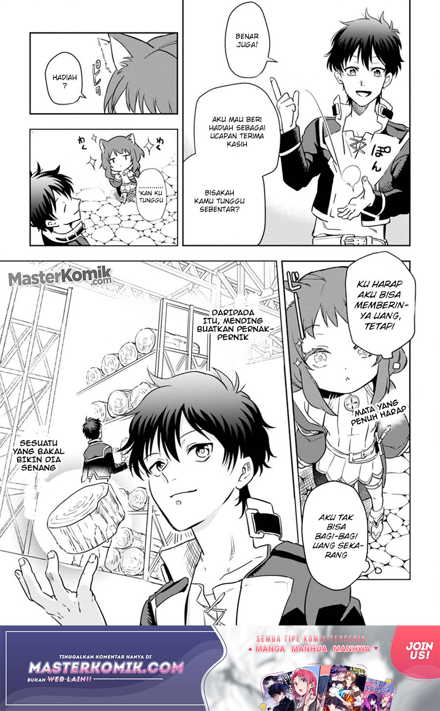 Manga Isekai Craft Gurashi Jiyu Kimamana Seisan Shoku No Honobono Slow Life Chapter 03.2 gambar 2