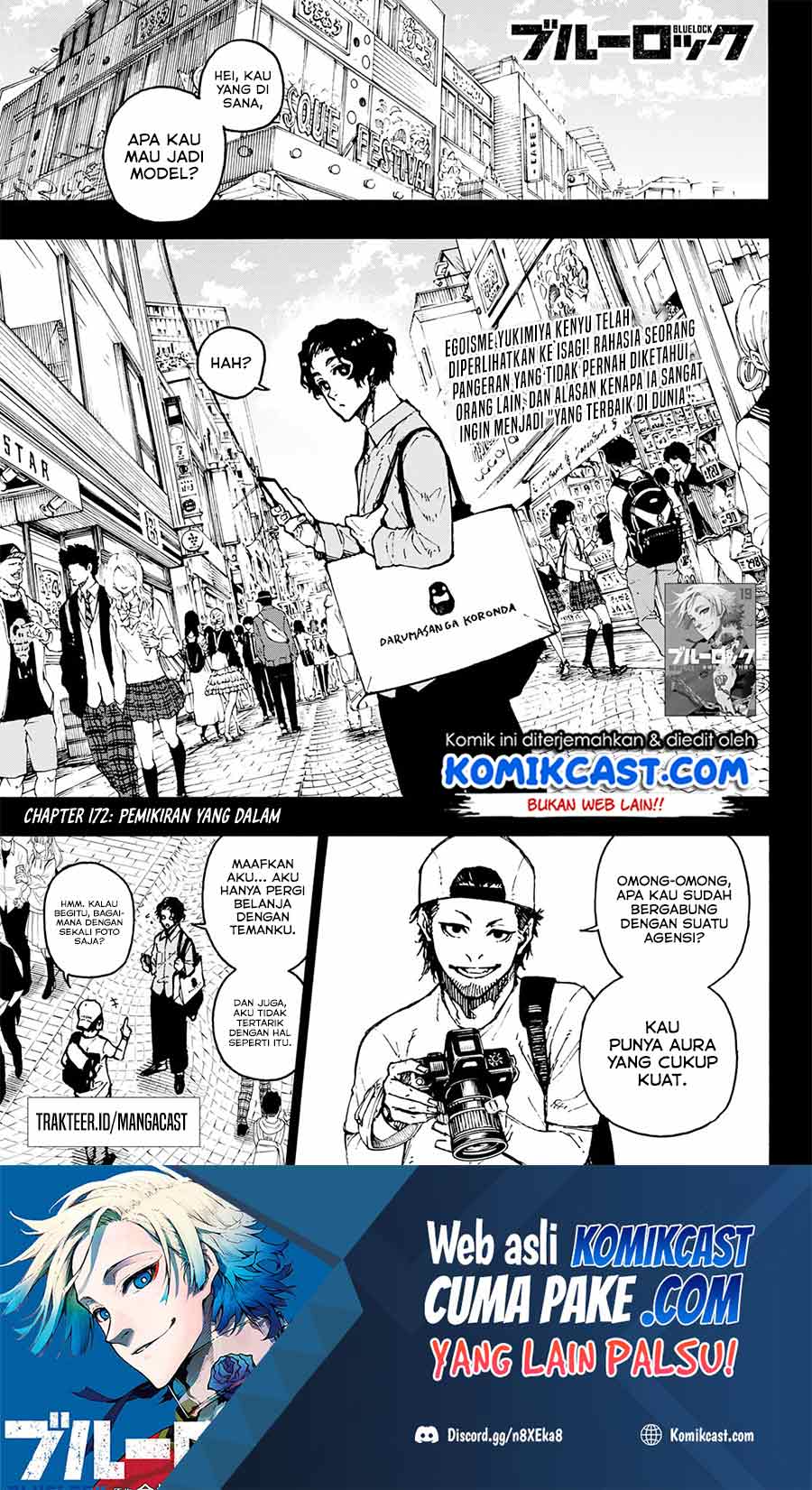 Manga Blue Lock Chapter 172 gambar 2