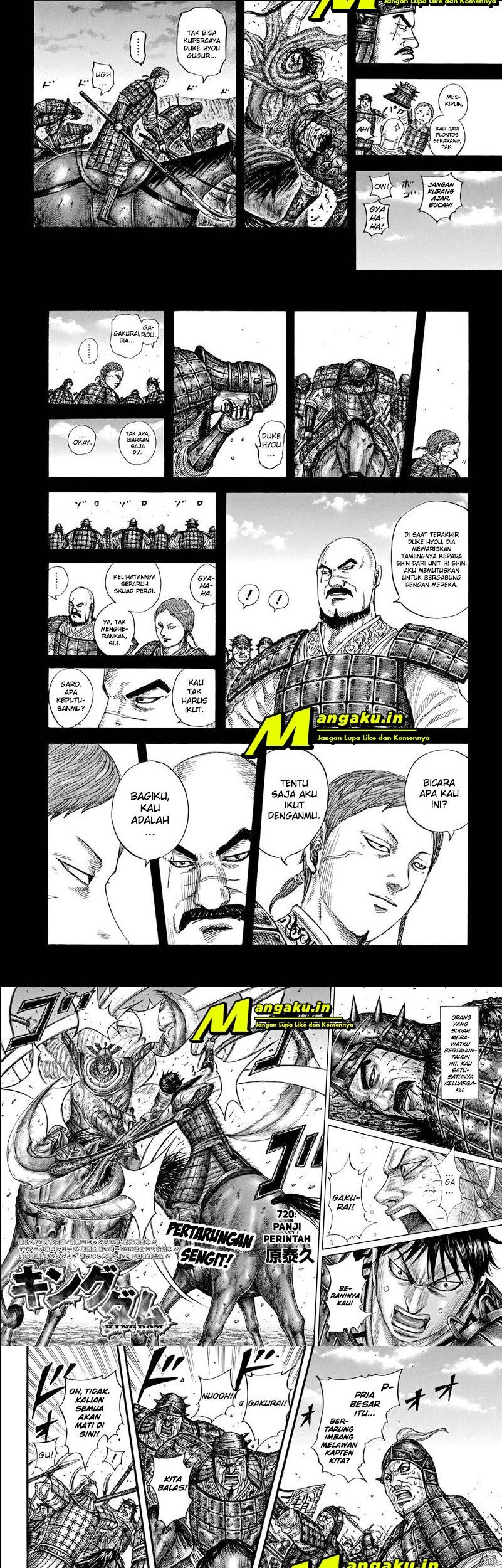 Manga Kingdom Chapter 720 gambar 2