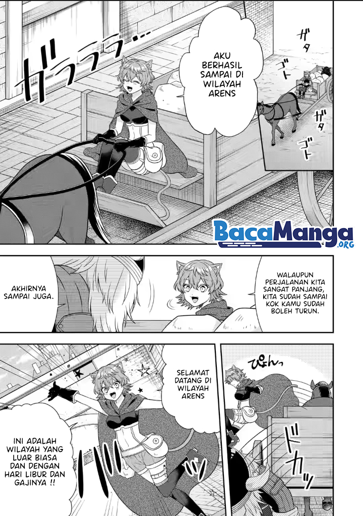 Manga Tensei Ryoushu no Yuuryou Kaitaku: Zensei no Kioku o Ikashite White ni Tsutometara, Yuunou na Jinzai ga Atsumari Sugimashita Chapter 21.1 gambar 2