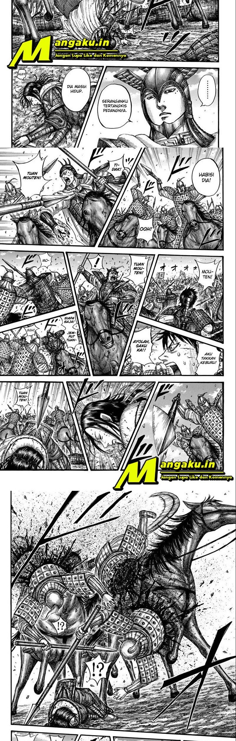 Manga Kingdom Chapter 721 gambar 2