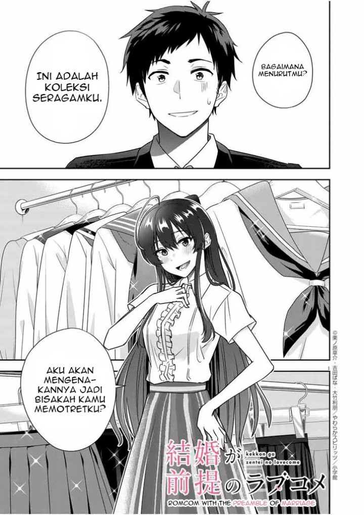 Manga Kekkon ga Zentei no Love Comedy Chapter 09 gambar 2