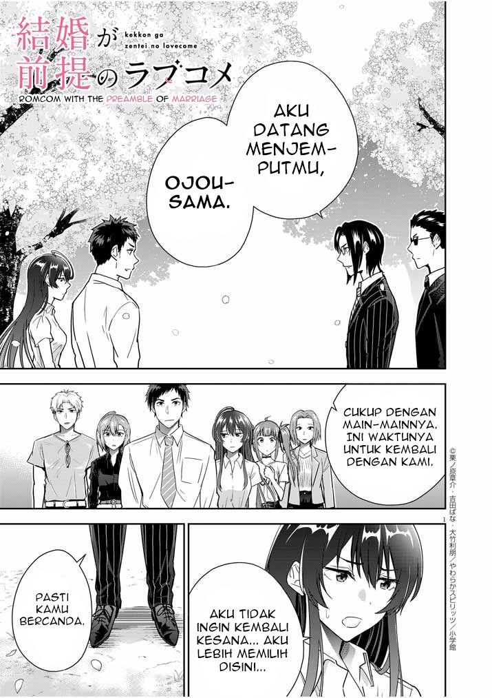 Manga Kekkon ga Zentei no Love Comedy Chapter 11 gambar 2