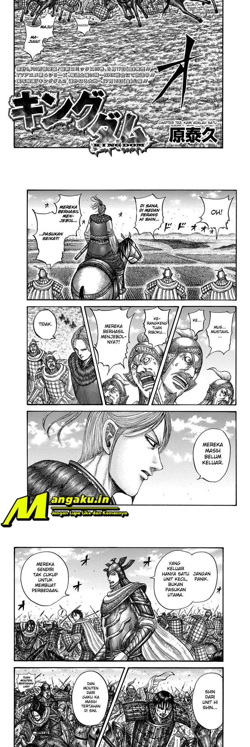 Manga Kingdom Chapter 722 gambar 2