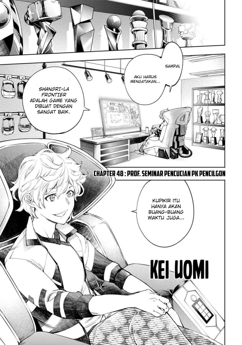 Manga Shangri-La Frontier ~ Kusoge Hunter, Kamige ni Idoman to su~ Chapter 48 gambar 2