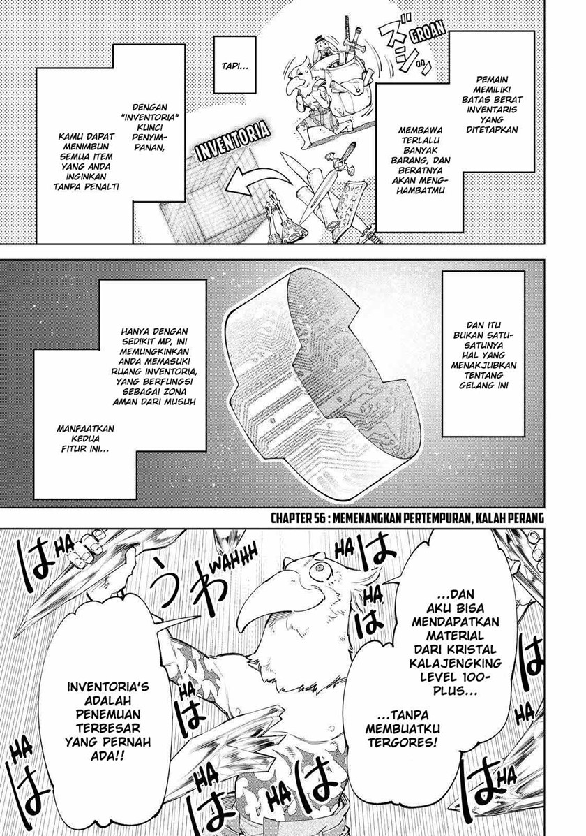 Manga Shangri-La Frontier ~ Kusoge Hunter, Kamige ni Idoman to su~ Chapter 56 gambar 2