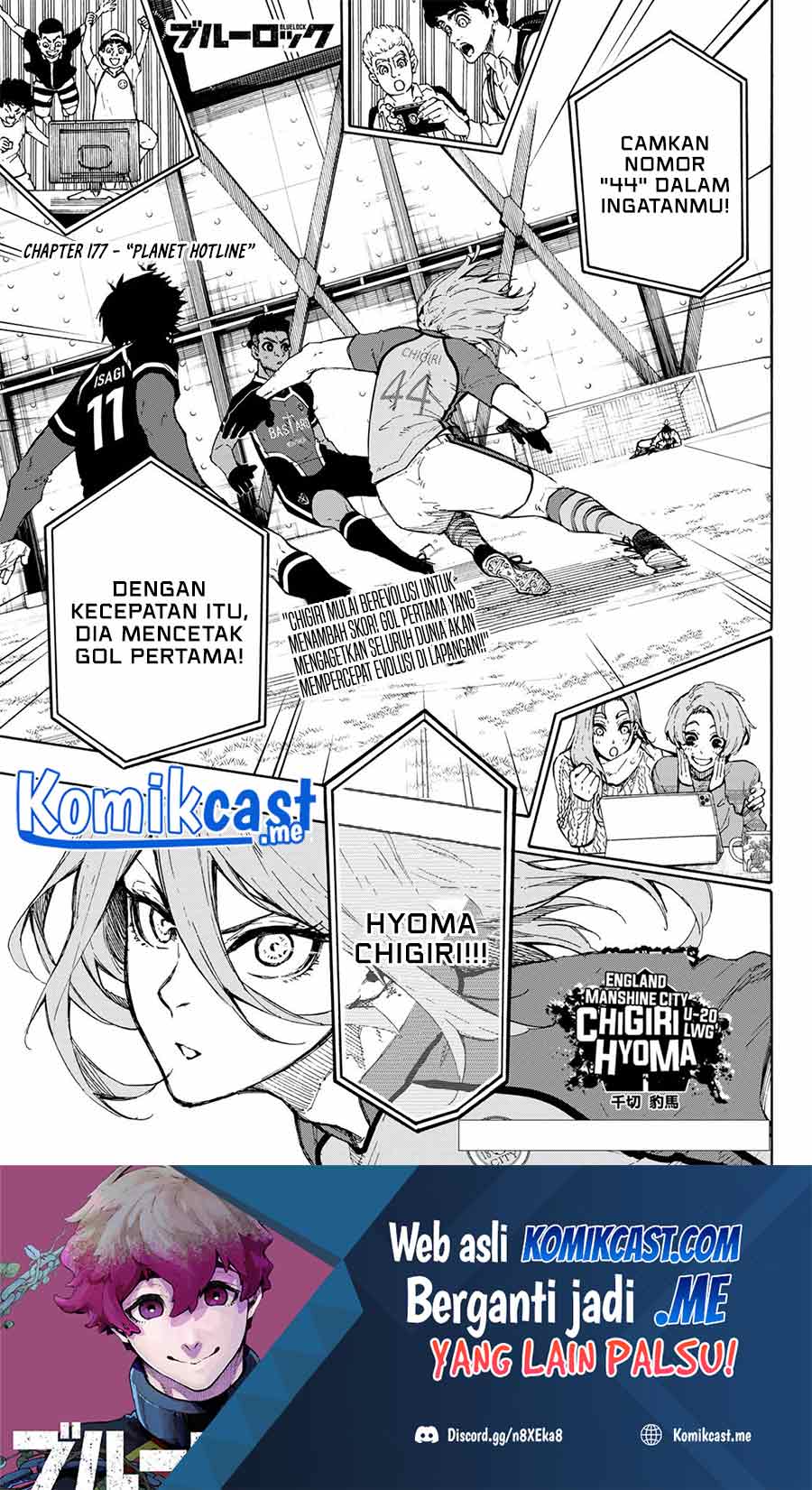 Manga Blue Lock Chapter 177 gambar 2