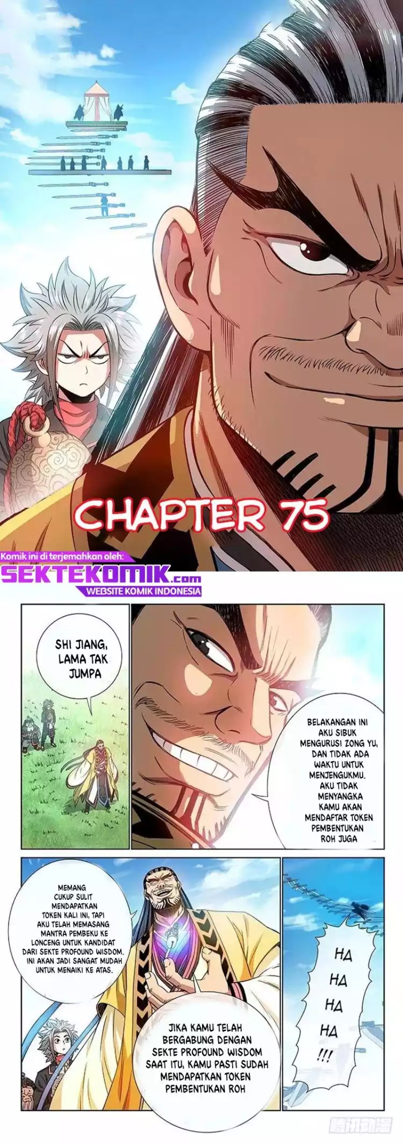 Manhua I am a Great God Chapter 75 gambar 2