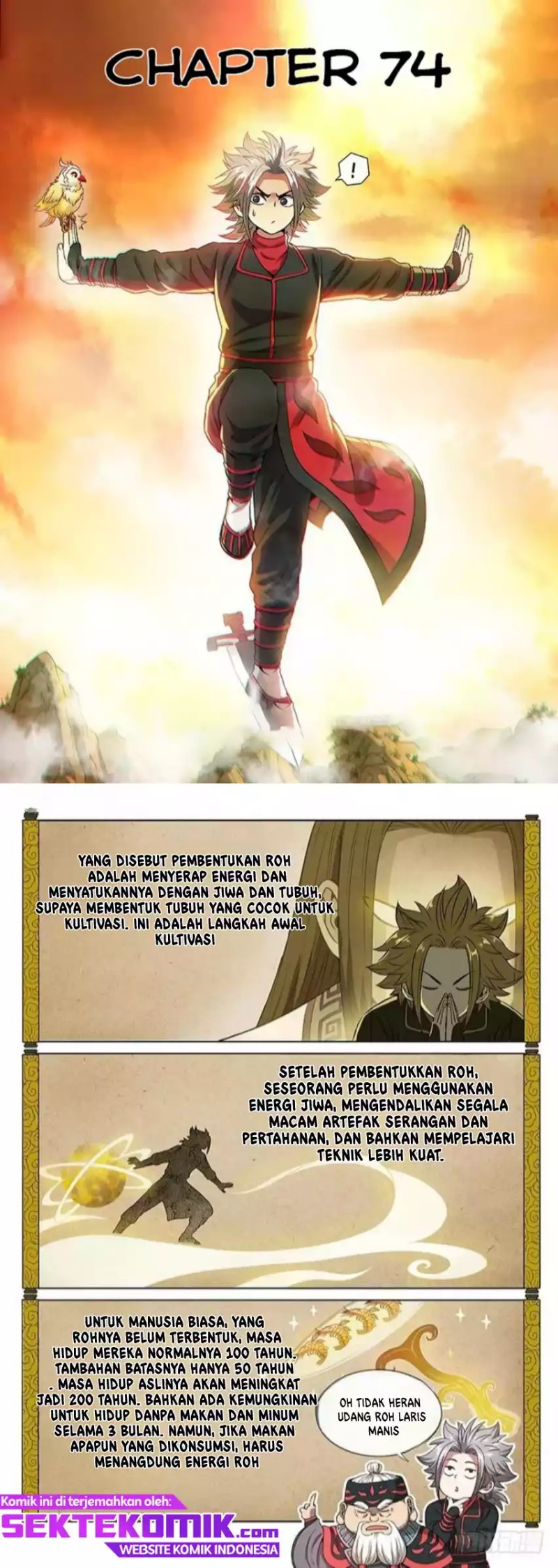 Manhua I am a Great God Chapter 74 gambar 2