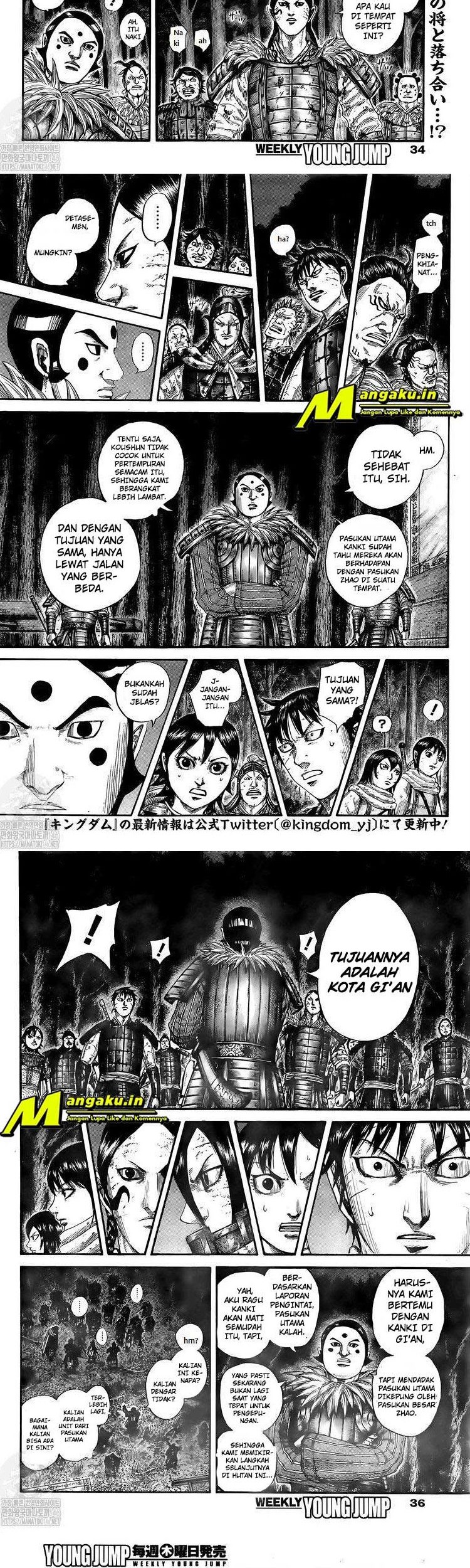 Manga Kingdom Chapter 728 gambar 2