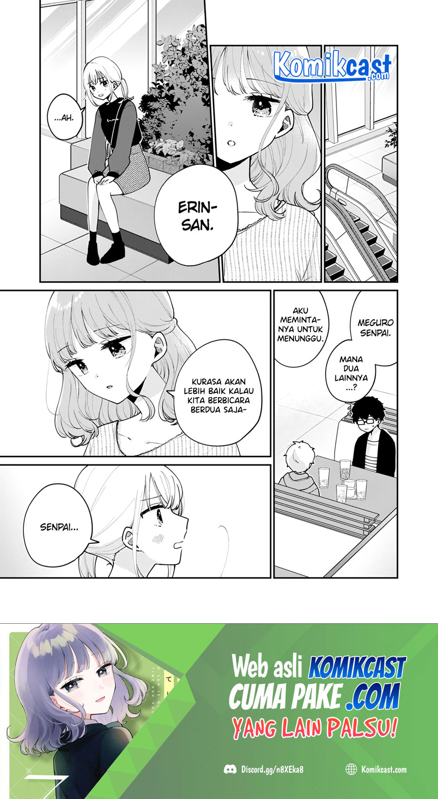 Manga It’s Not Meguro-san’s First Time Chapter 56 gambar 2