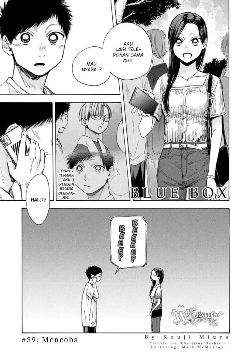 Manga Ao no Hako Chapter 39 gambar 2