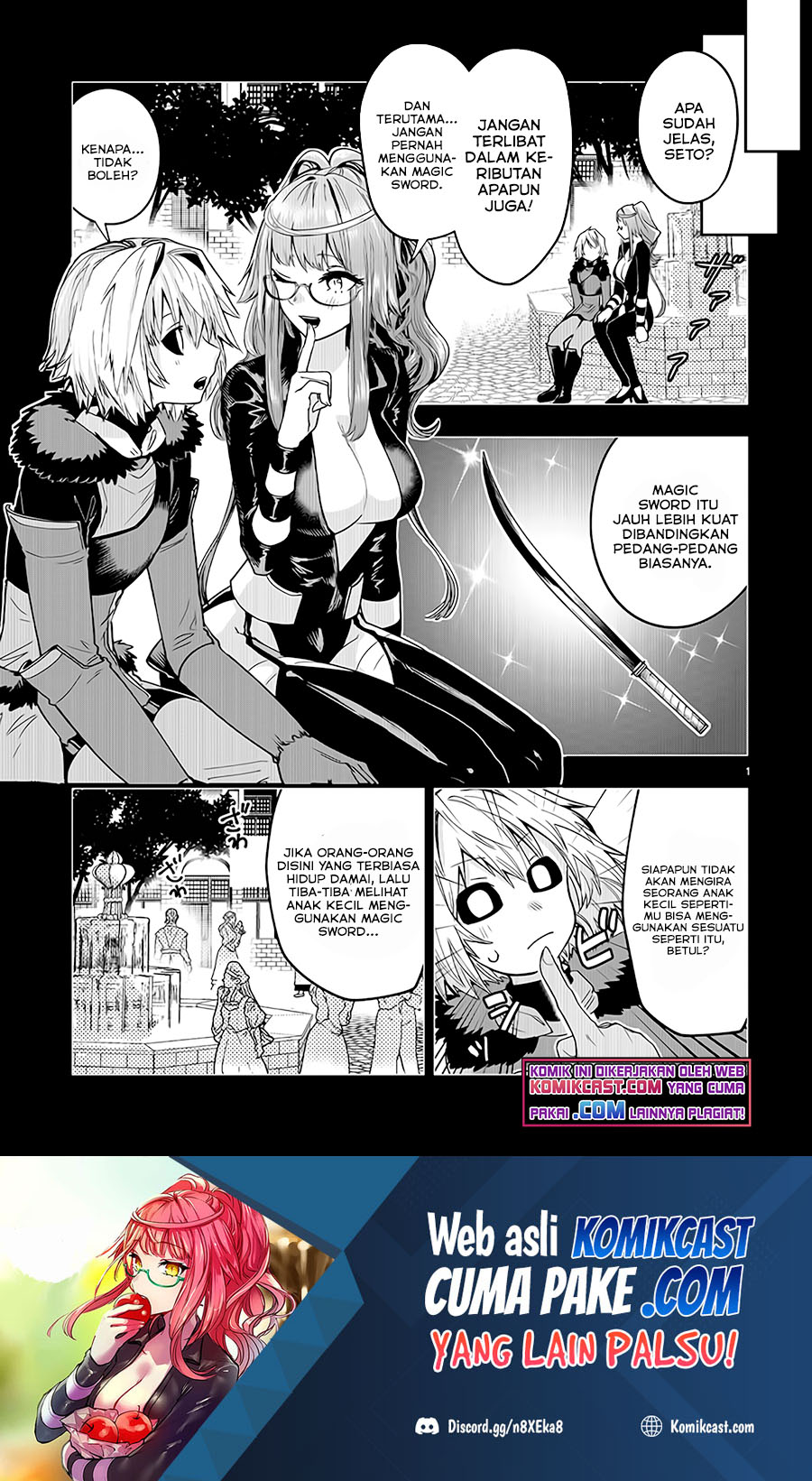 Manga Maken Tsukai no Moto Shounen Hei wa, Moto Teki Kanbu no Onee-san to Issho ni Ikitai Chapter 05.1 gambar 2