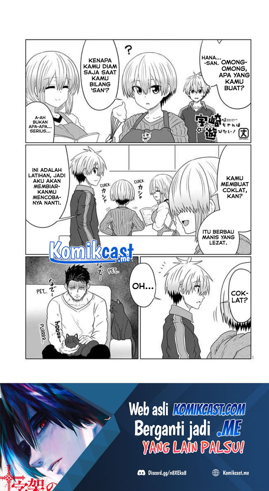 Manga Uzaki-chan wa Asobitai! Chapter 85 gambar 2