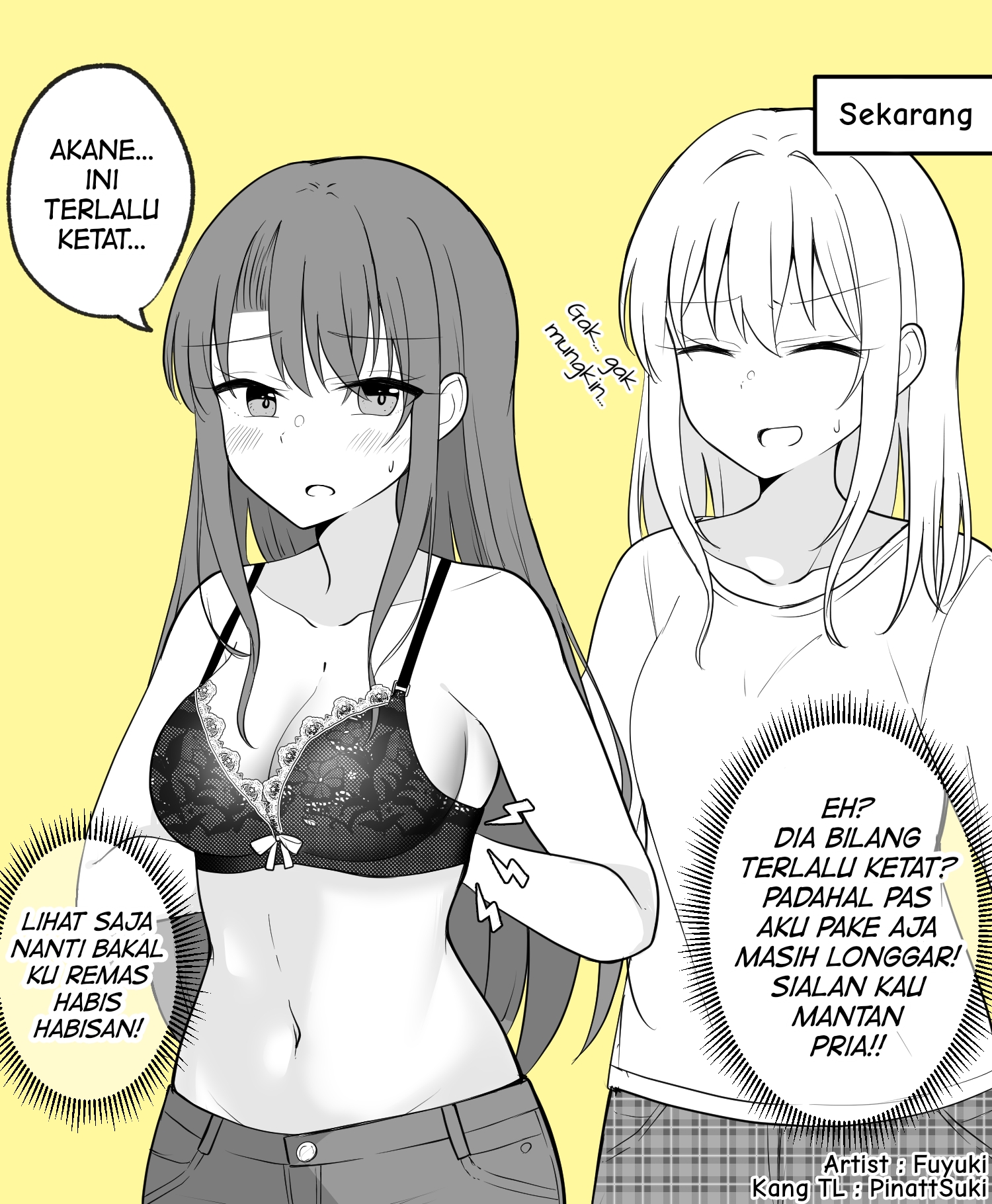 Manga Daily Life of a Couple in Which the Boyfriend Became a Girl One Day Chapter 02 gambar 2