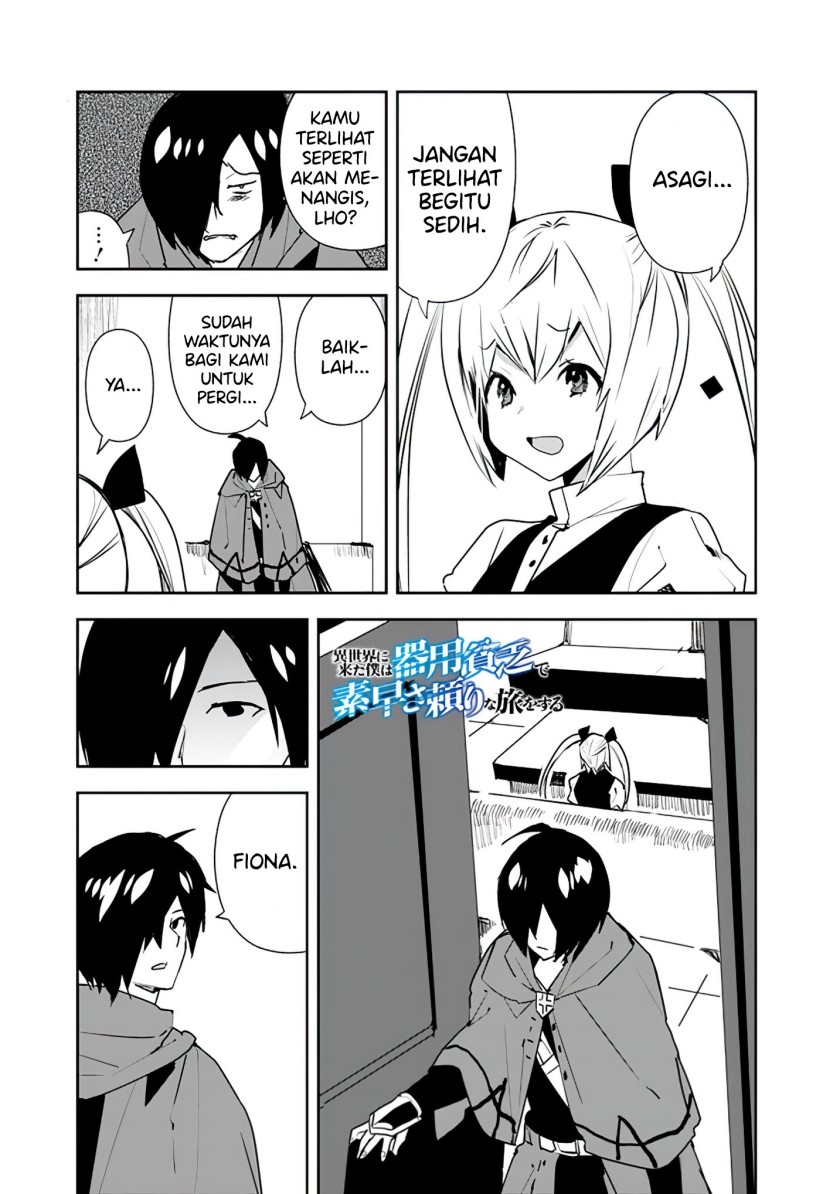Manga Isekai ni Kita Boku wa Kiyoubinbode Subaya-sa Tayorina Tabi o Suru Chapter 35 gambar 2