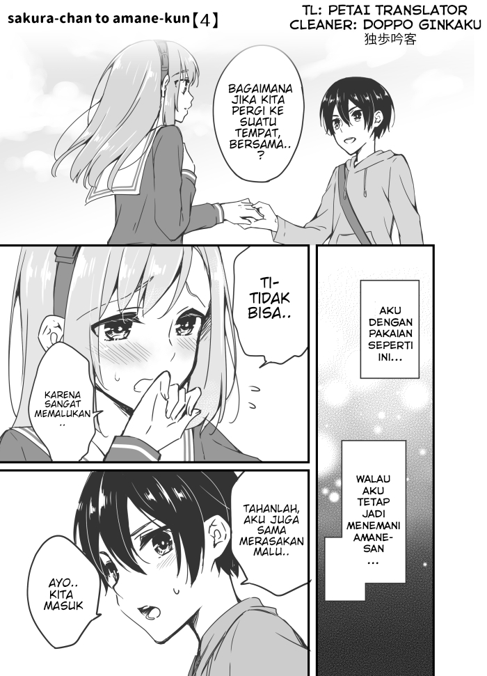 Manga Sakura-chan to Amane-kun Chapter 04 gambar 2