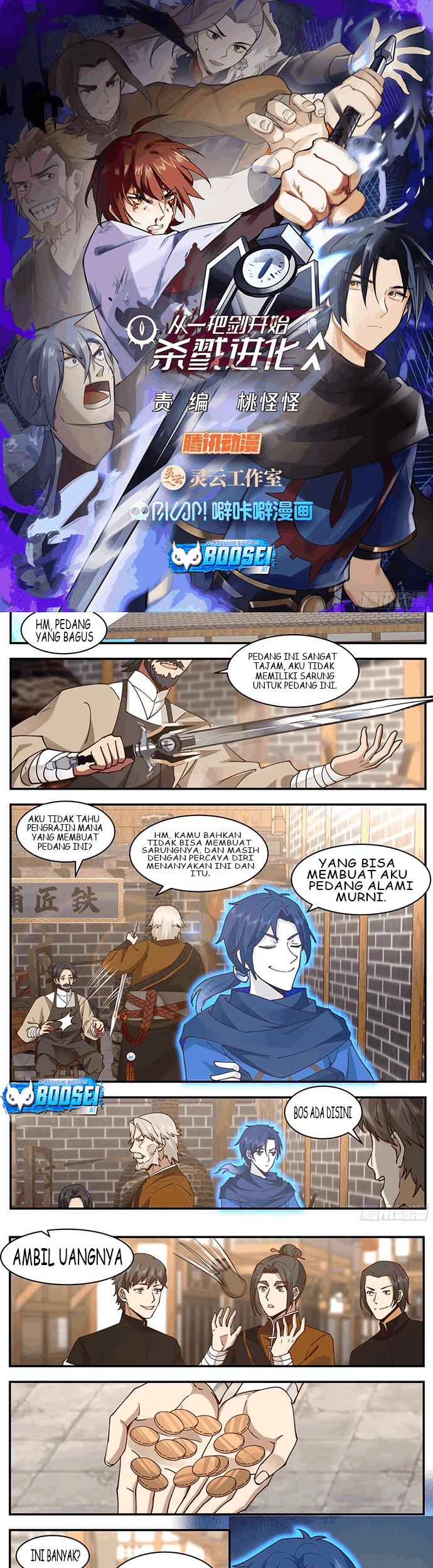 Manhua A Sword’s Evolution Begins From Killing Chapter 03 gambar 2
