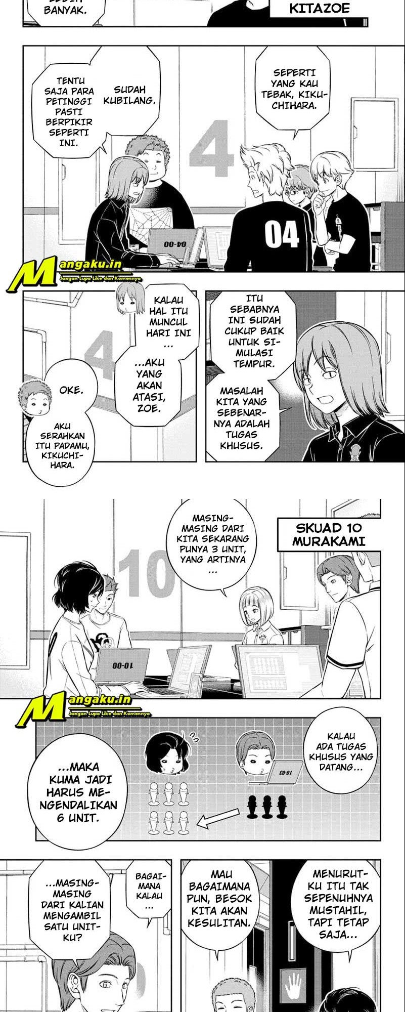 Manga World Trigger Chapter 224 gambar 2