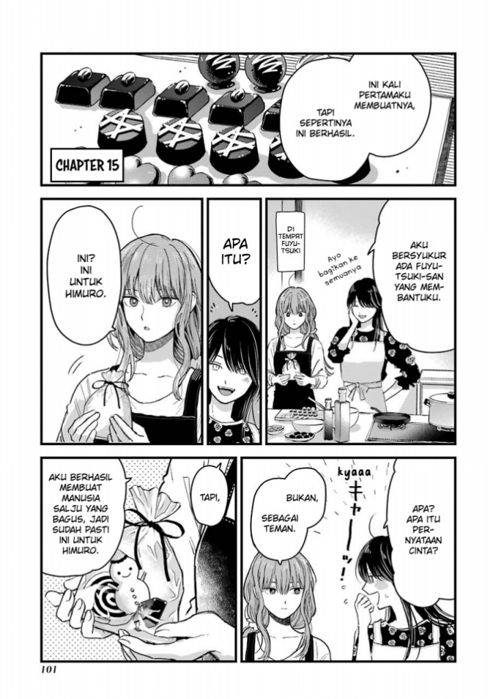 Manga Koori Zokusei Danshi to Cool na Douryo Joshi Chapter 15 gambar 2