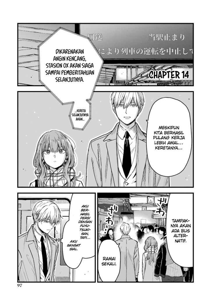 Manga Koori Zokusei Danshi to Cool na Douryo Joshi Chapter 14 gambar 2
