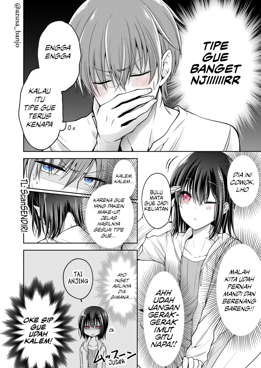 Manga Osananajimi wo Onnanoko ni Shiteshimatta Hanashi Chapter 02 gambar 2