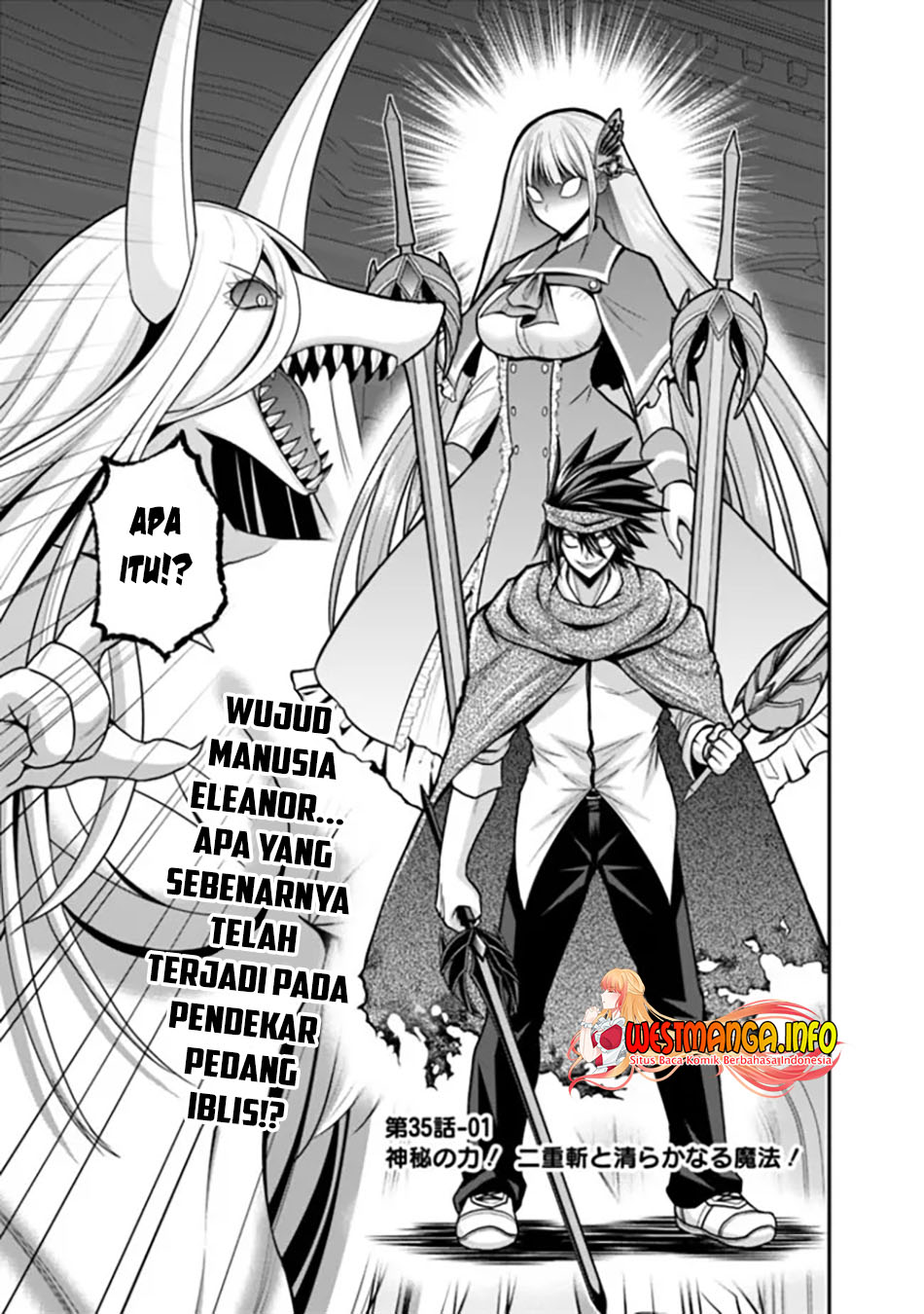 Manga Kujibiki Tokushou: Musou Harem-ken Chapter 35.1 gambar 2